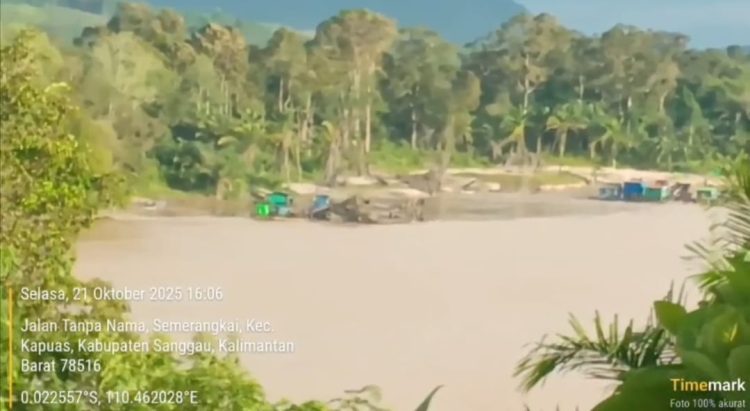 Ekosistem Kapuas Hancur,APH Di Tantang Buktikan Janji Bersih Dari Mafia Tambang