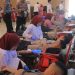 HUT Humas Polri Ke-74 : Polda Lampung Gelar Donor Darah, Wujudkan Polri Humanis Untuk Masyarakat