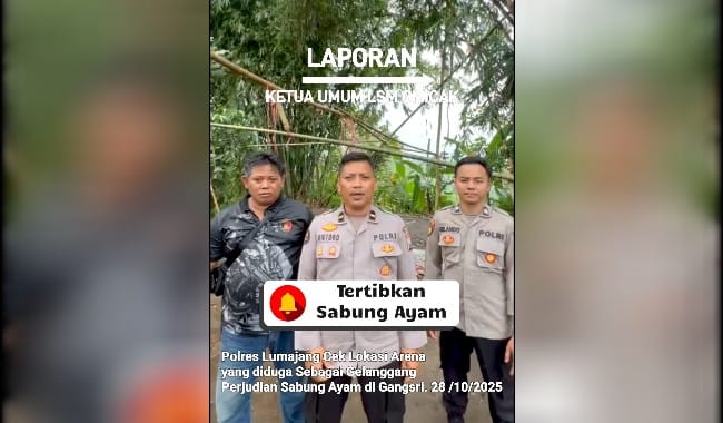 Polres Lumajang Pastikan Tidak Ada Aktivitas Judi Sabung Ayam Lagi di Gangsri