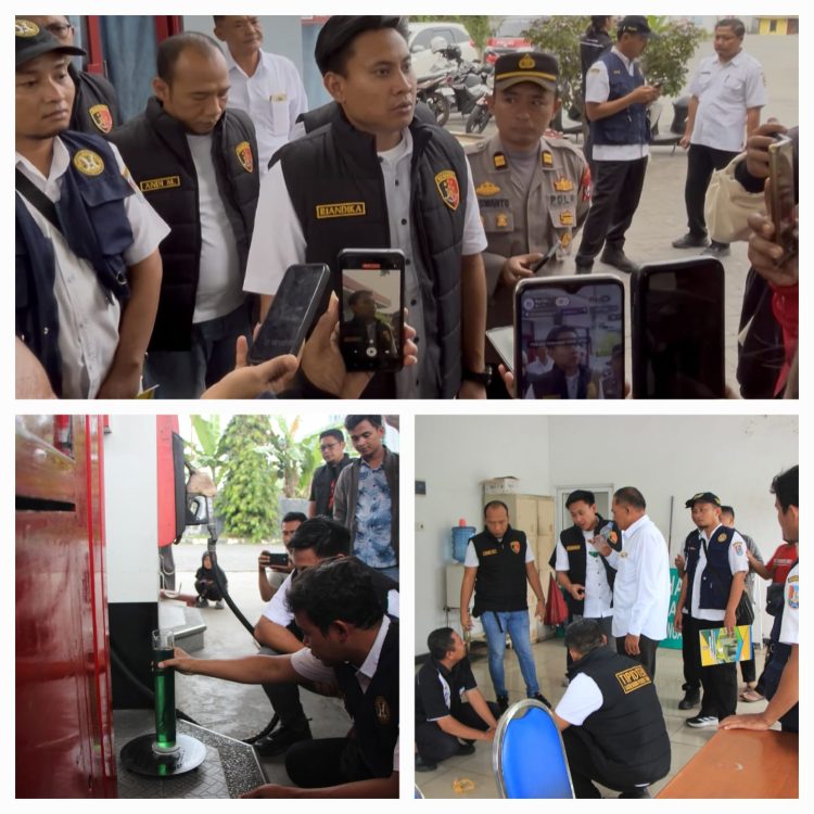 Polres Tuban Bersama Diskopumdag Cek SPBU Respon Keluhan Masyarakat terkait BBM
