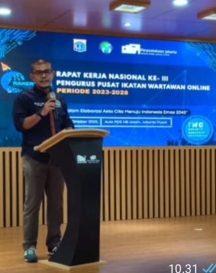 Ketua Umum IWO Tengku Yudistira Resmi Membuka Rakernas III di Jakarta