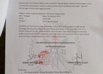 Dianggap Lamban Dalam Penanganan Kasus Dugaan Manipulasi dan Pemalsuan Dada Oleh Oknum Notaris TS , Akhirnya Berujung Audensi Dari LSM GMBI Dan Pihak Pelapor
