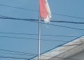 Bendera Merah Putih Sobek di Kantor Desa Sei Bujangkar, Kepala Desa dan Perangkat Diduga Abaikan Aturan Negara
