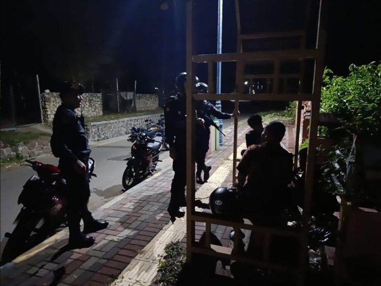 Patroli KRYD Sat Samapta Polres Sumbawa Sasar Remaja dan Cegah 3C